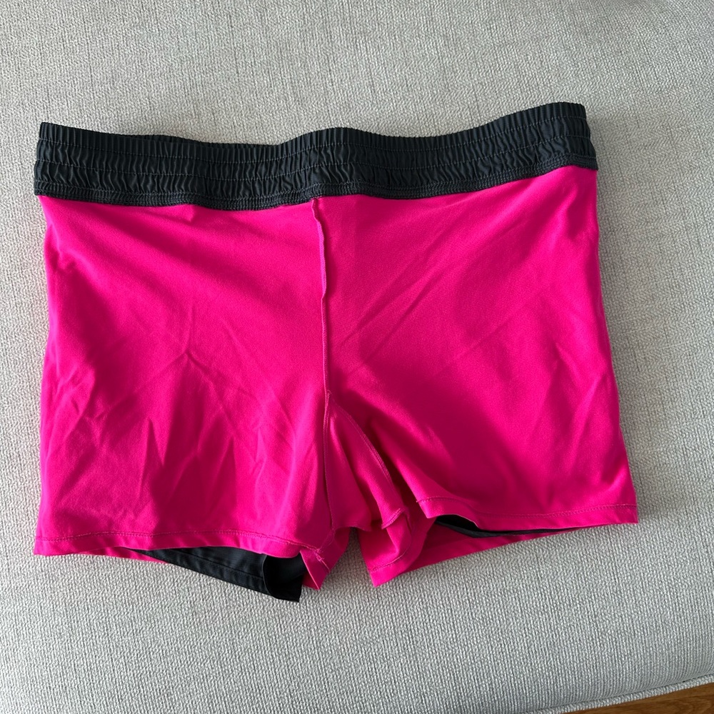 Speedo Women’s Hydro Valley Shorts. Pink/Grey. Size 14 - Picture 4 of 5